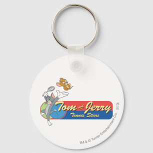 Tom- und Jerry-Tennisstars 6 Schlüsselanhänger