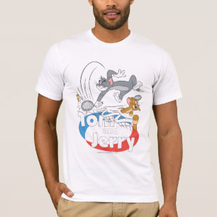 Tom- und Jerry-Tennisstars 7 T-Shirt