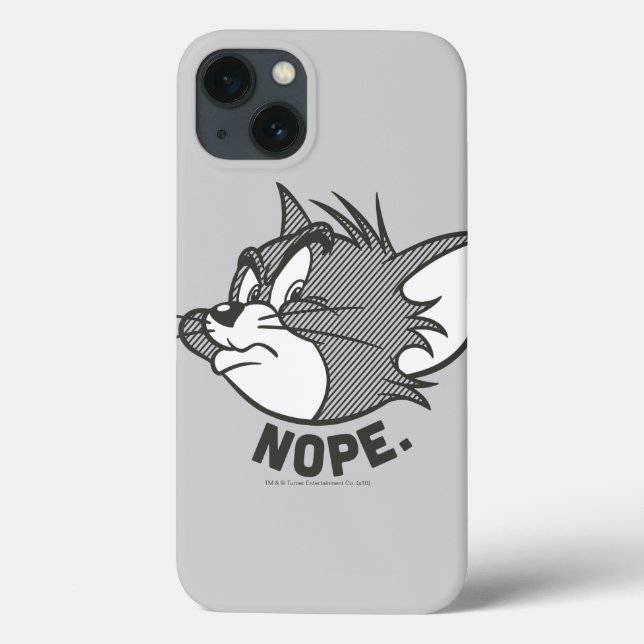 Tom und Jerry | Tom sagt "Nope" Case-Mate iPhone Hülle (Rückseite)