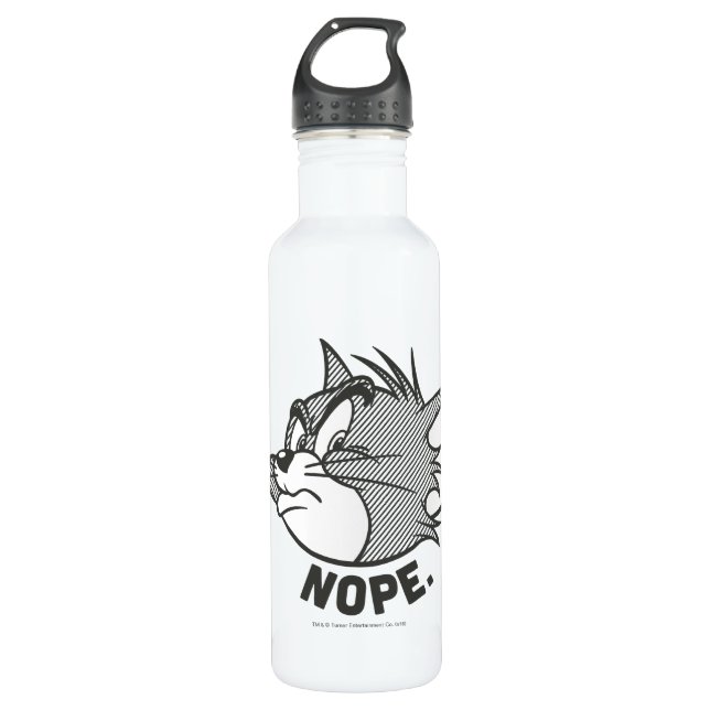 Tom und Jerry | Tom sagt "Nope" Trinkflasche (Vorderseite)