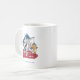 Tom und Jerry | Tom und Jerry auf Baseball Diamond Kaffeetasse (Vorderseite Links)