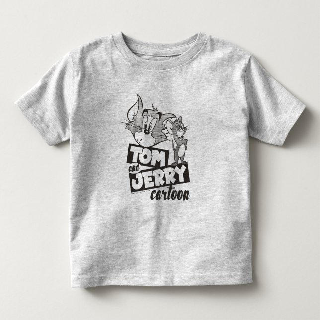 Tom und Jerry | Tom und Jerry Cartoon Kleinkind T-shirt (Vorderseite)