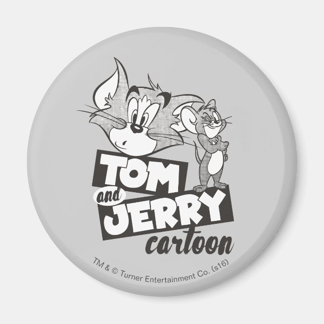 Tom und Jerry | Tom und Jerry Cartoon Magnet (Vorne)