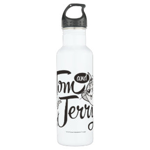 Tom und Jerry   Tom und Jerry, der süß schaut Edelstahlflasche