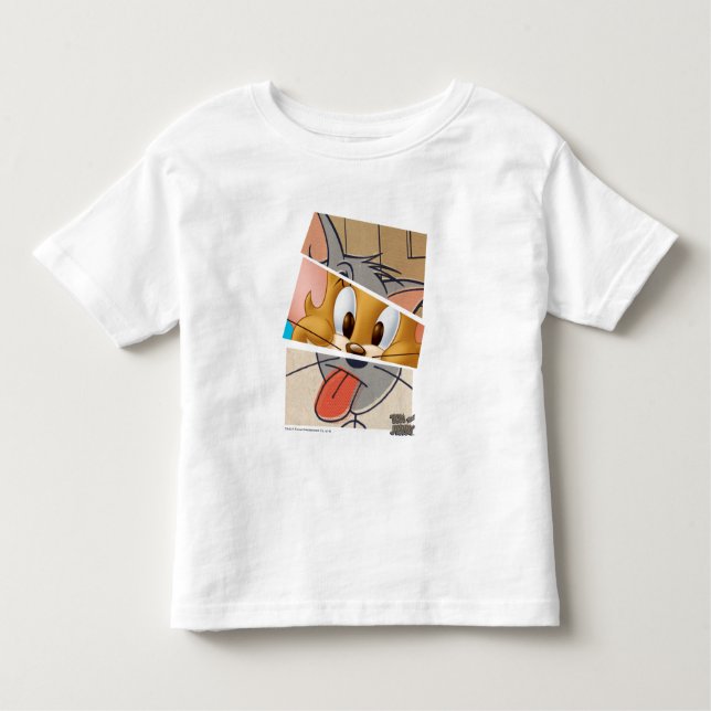 Tom und Jerry | Tom und Jerry Mashup Kleinkind T-shirt (Vorderseite)