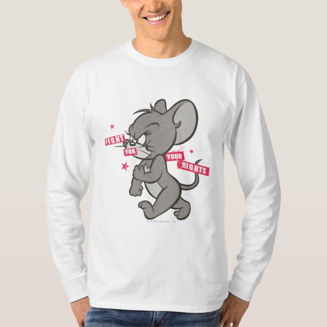 Tom und Jerry Tough Mouse 3 T-Shirt (Vorderseite)