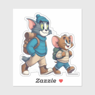 Tom und Jerry Winter Adventure Sticker