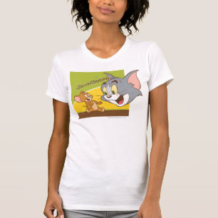 Tom- und JerryHanna Barbera Logo T-Shirt