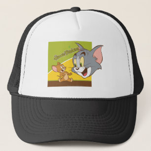 Tom- und JerryHanna Barbera Logo Truckerkappe