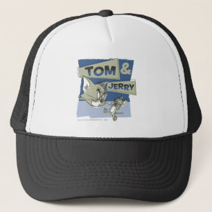 Tom- und JerryScaredey Maus Truckerkappe