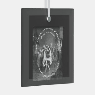Tom verlor völlig den Verstand Burns Nacht Grau Ornament Aus Glas