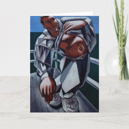 Tom X "Beach Bums" Note Card