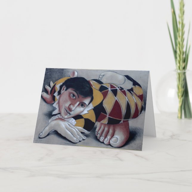 Tom X "Harlequin Doll" Note Card (Vorderseite)