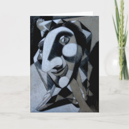 Tom X "Harlequin Ghost" Note Card