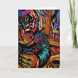 Tom X Note Card "Man in a Mirror"