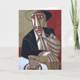 Tom X "The Pipe Smoker" Note Card