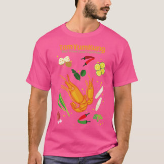 Tom Yum Kung Thai Street Food Zutatensuppe T-Shirt