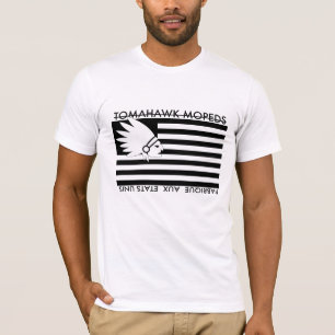 Tomahawk-Amerikaner-Fahne T-Shirt