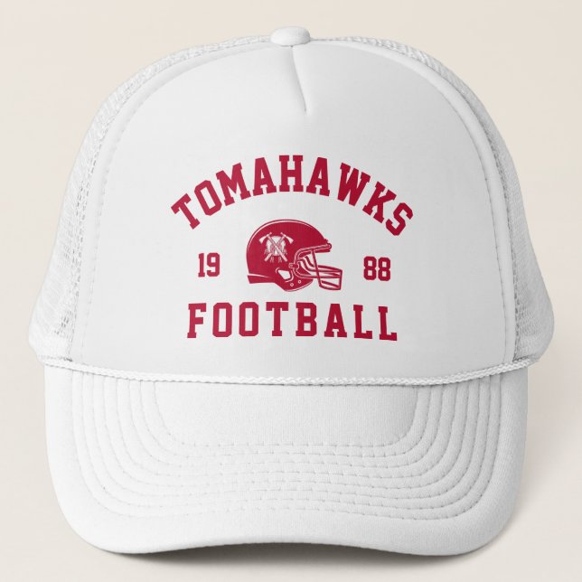 Tomahawks Football Truckerkappe (Vorderseite)