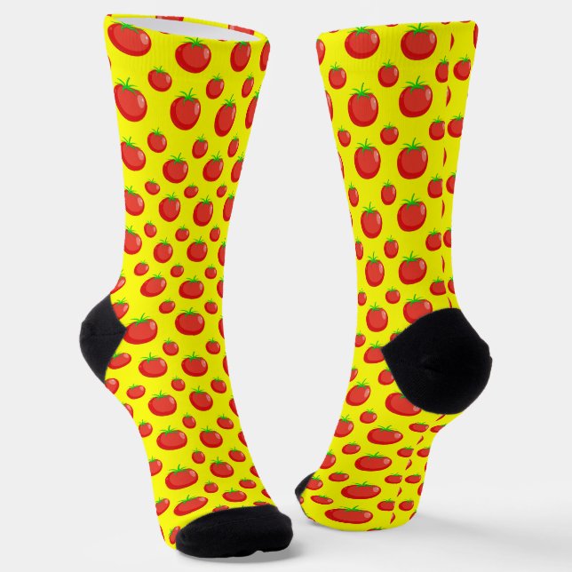 Tómatar Socken (Gewinkelt)