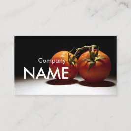 Tomate-frischer Saft-vegetarische Gemüsekarte Visitenkarte