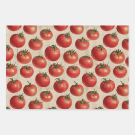 Tomate Geschenkpapier Set