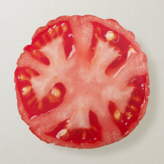 Tomate-Scheibe Rundes Kissen