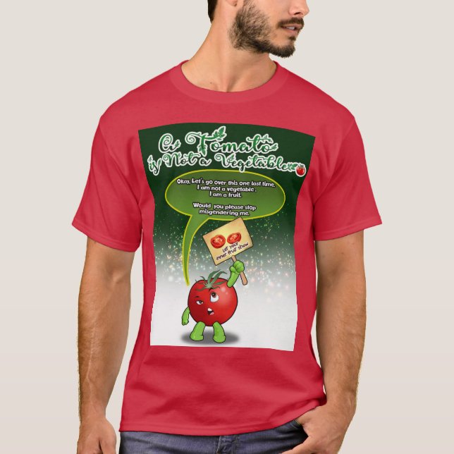 Tomate (Version 1) T-Shirt (Vorderseite)
