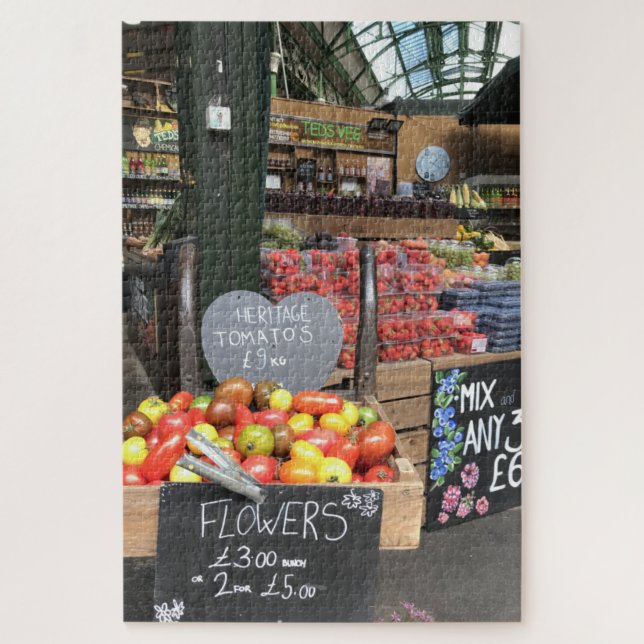 Tomaten, Borough Market, London, Vereinigtes König (Vertikal)