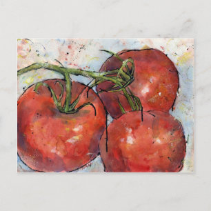Tomaten drei postkarte