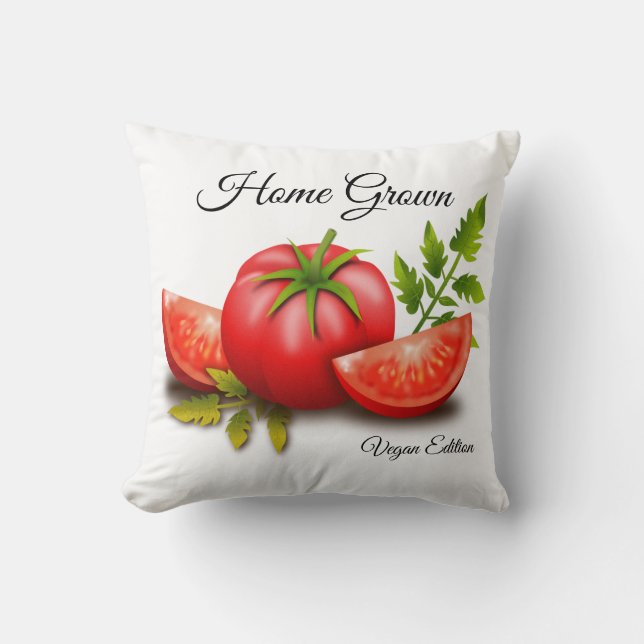 Tomaten-Entwurfskissen Kissen (Vorderseite)