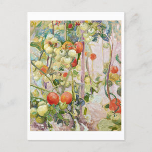 Tomaten Gemälde von Pekka Halonen Postkarte
