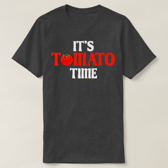 Tomaten Gemüse Veganer Gärtner Vegetarier Gar T-Shirt (Design vorne)