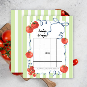 Tomaten/Paradeiser - Baby-Dusche-Bingospiel