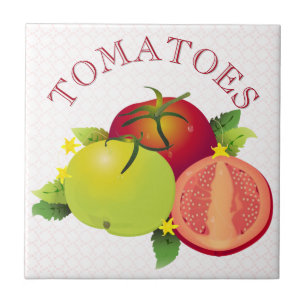 Tomaten/Paradeiser Gemüse Obstgarten Fliese