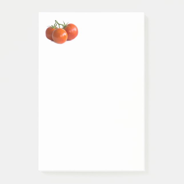 Tomaten Post-it Klebezettel (Vorderseite)