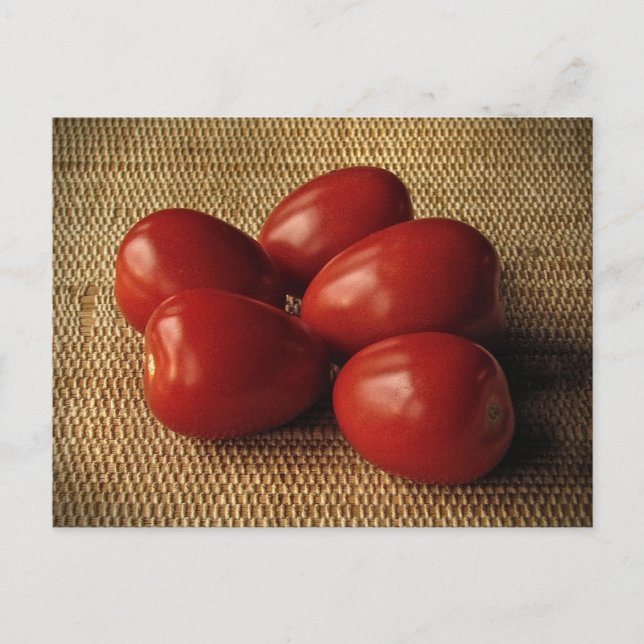 Tomaten Postkarte (Vorderseite)