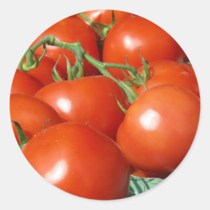 Tomaten Runder Aufkleber
