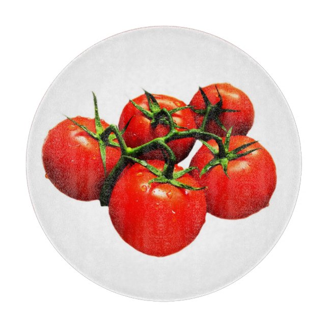 Tomaten Schneidebrett (Vorderseite)