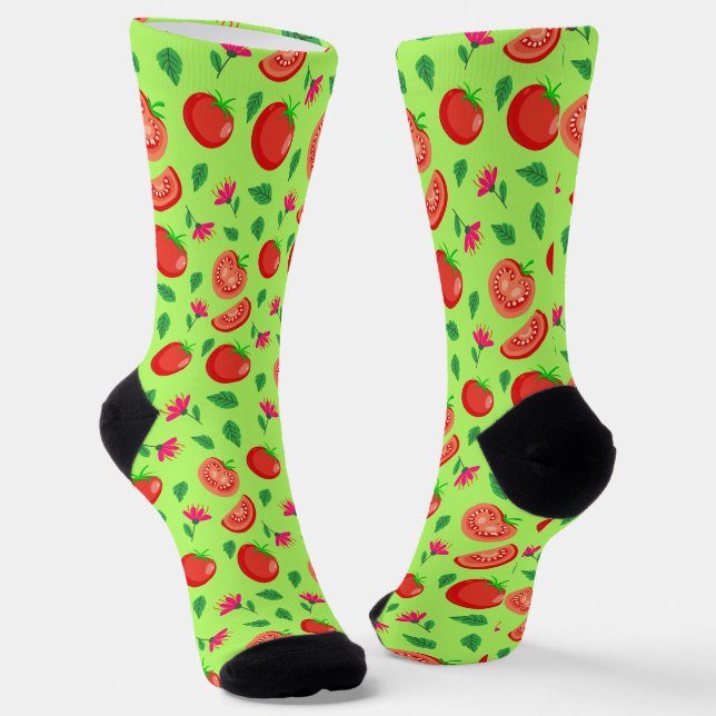 Tomaten Socken (Gewinkelt)
