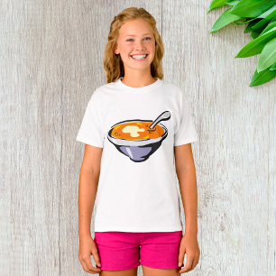 Tomaten-Suppe-Schale mit Löffel T-Shirt