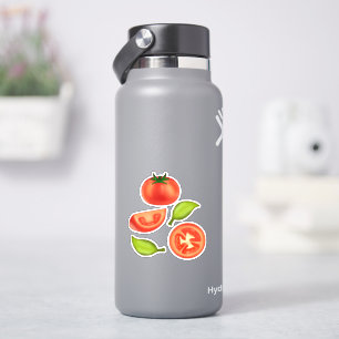 Tomaten und Oregano Aufkleber
