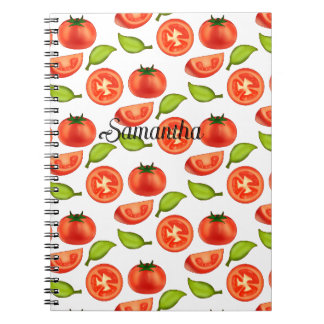 Tomaten und Oregano Notizblock