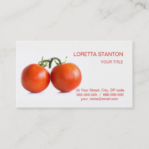 Tomaten Visitenkarte