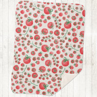 Tomaten-Wasserfarbmuster