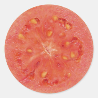 Tomatenaufkleber Runder Aufkleber