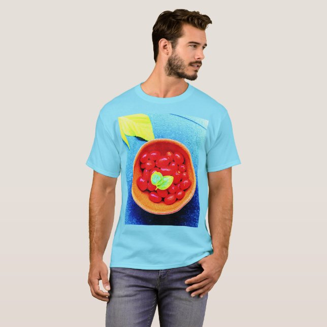 "Tomatenball" Niedliches Foto. Jetzt kaufen T-Shirt (Vorne ganz)