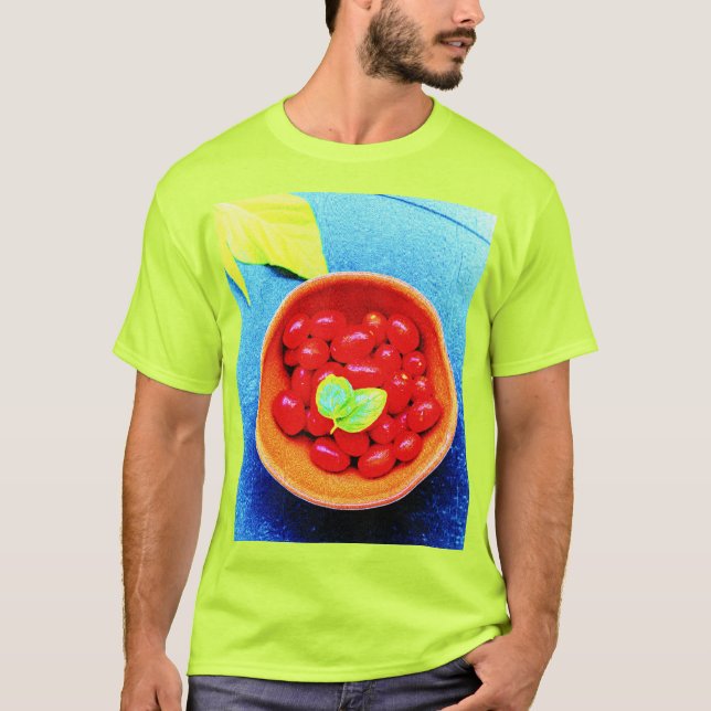 "Tomatenball" Niedliches Foto. Jetzt kaufen T-Shirt (Vorderseite)