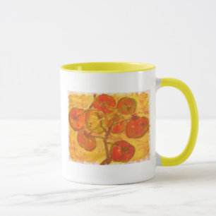 Tomatencluster Aquarell Tasse