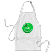 Tomatengebratene grüne Tomaten niedlicher Sommer